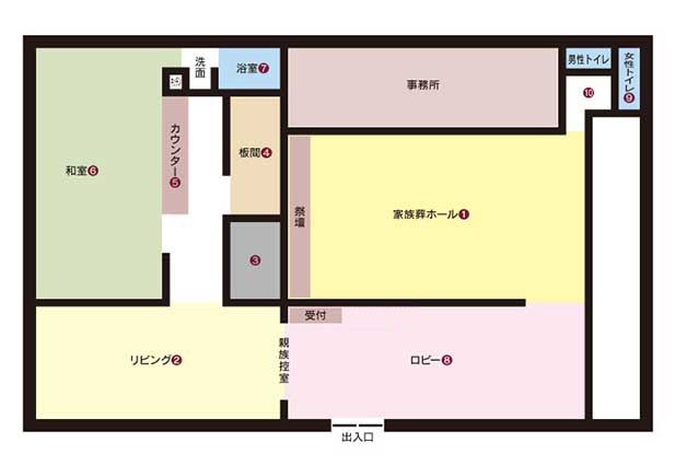 斎場間取り図